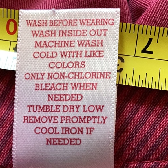 Sonoma Dark Pink Straight Skinny Pants in Women’s Size 11 Color 650 RN 73277 - Picture 6 of 14